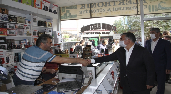 AK Parti Sivas Milletvekili İsmet Yılmaz, Suşehri ilçesini ziyaret etti
