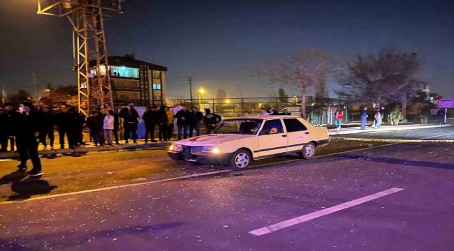 Aksaray'da otomobilin çarptığı kişi hayatını kaybetti
