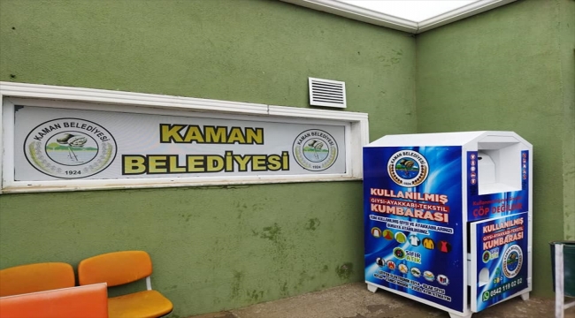 Kaman'da tekstil ürünleri geri dönüşümle değerlendirilecek