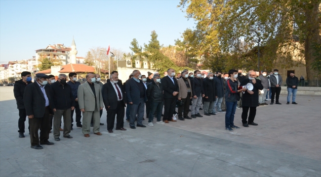 Karaman'da şair, yazar ve fikir insanı Sezai Karakoç için gıyabi cenaze namazı kılındı