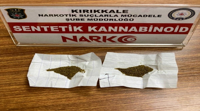 Kırıkkale'de uyuşturucu ticareti şüphelisi tutuklandı