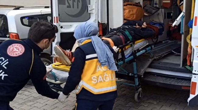 Kırıkkale'de seyir halindeki motosiklet sürücüsü açılan ateş sonucu bacağından yaralandı