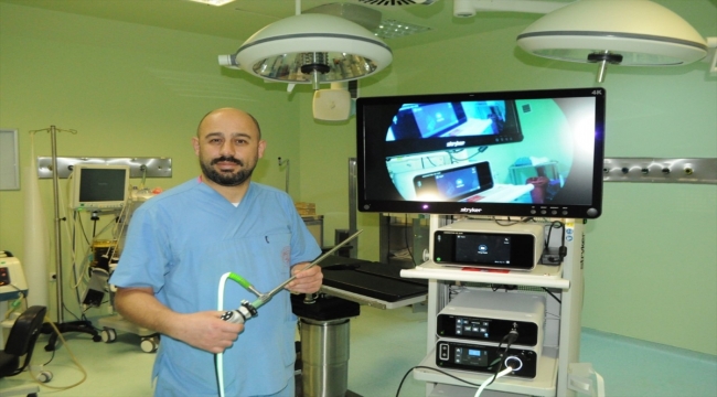Kırşehir'de üroloji tedavileri için alınan yeni cihaz hizmet vermeye başladı