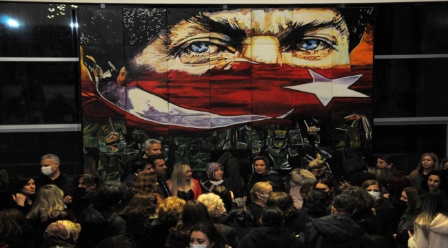 Kırşehir'de "Bir Ruhtur Çanakkale" yağlı boya resim tablosu beğeni topladı