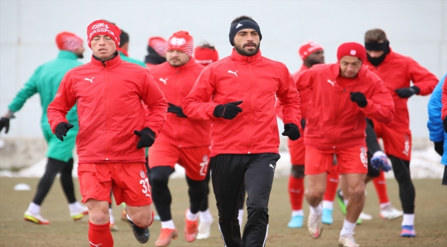 Sivasspor, Altay maçı hazırlıklarını tamamladı