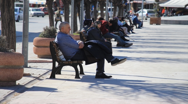 Karaman'da hava sıcaklığı arttı